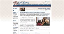 Desktop Screenshot of amwarnerinsurance.com